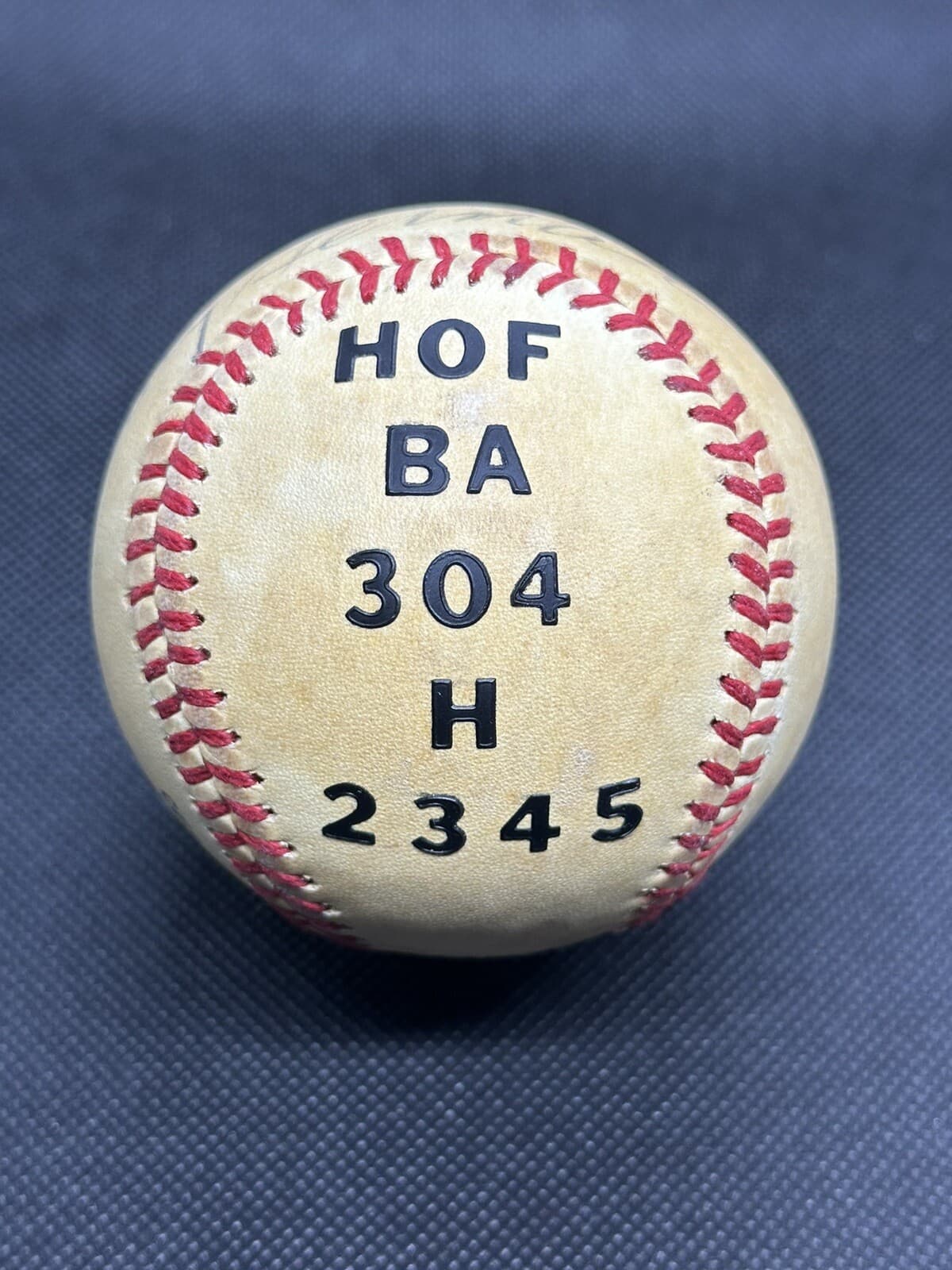 Billy Herman Stats Signed Baseball JSA LOA HOF Chicago Cubs Brooklyn Dodgers Sox - image 2