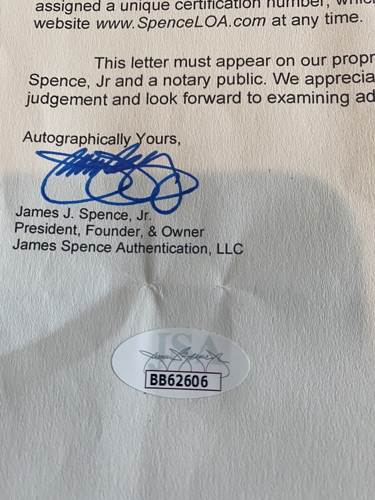 Dizzy Dean Signed Autographed Baseball ONL Giles JSA LOA Single Signed - image 5