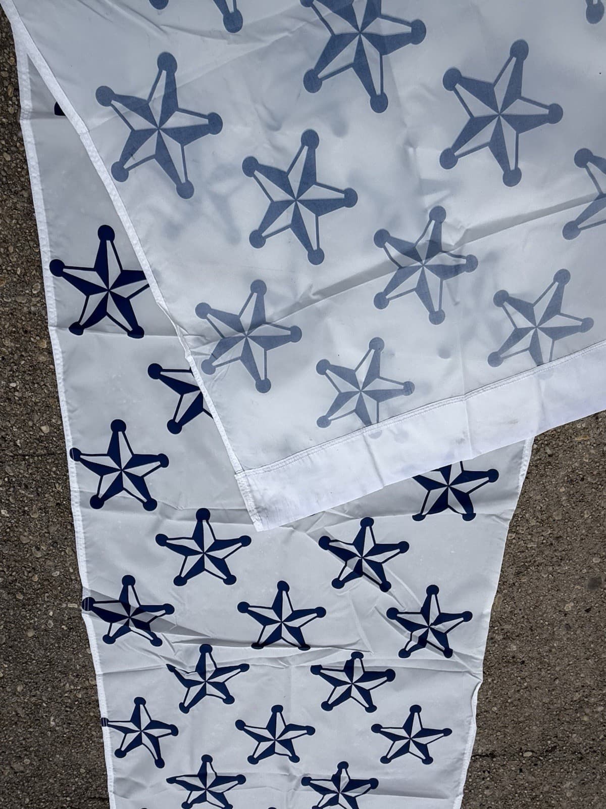 1995 All Star Game "Stars" Game Used Banner Globe Life Park Texas Rangers - image 4