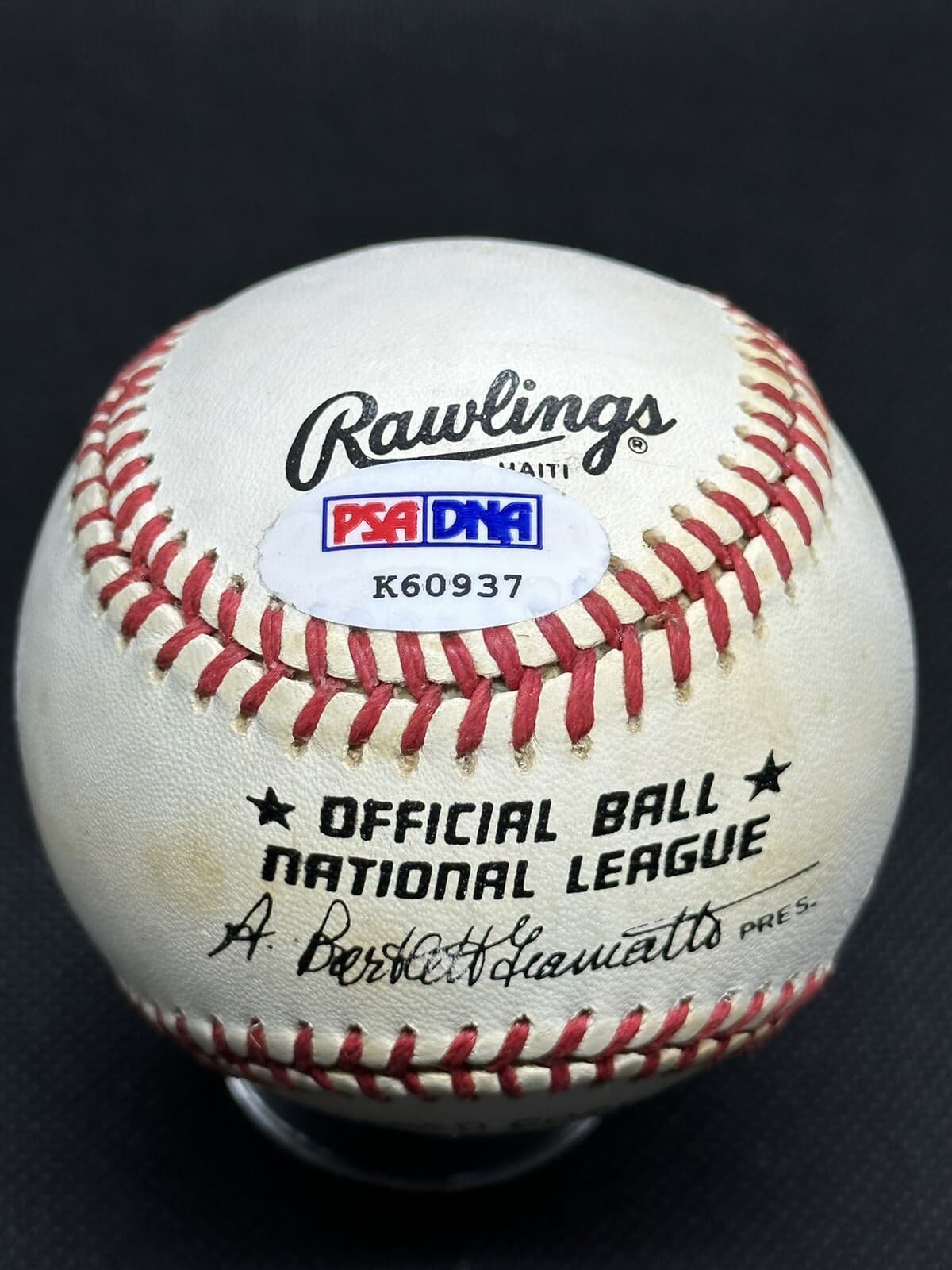 Bill Terry HOF 1930 401 Signed Baseball PSA COA New York Giants 400 average! - image 2