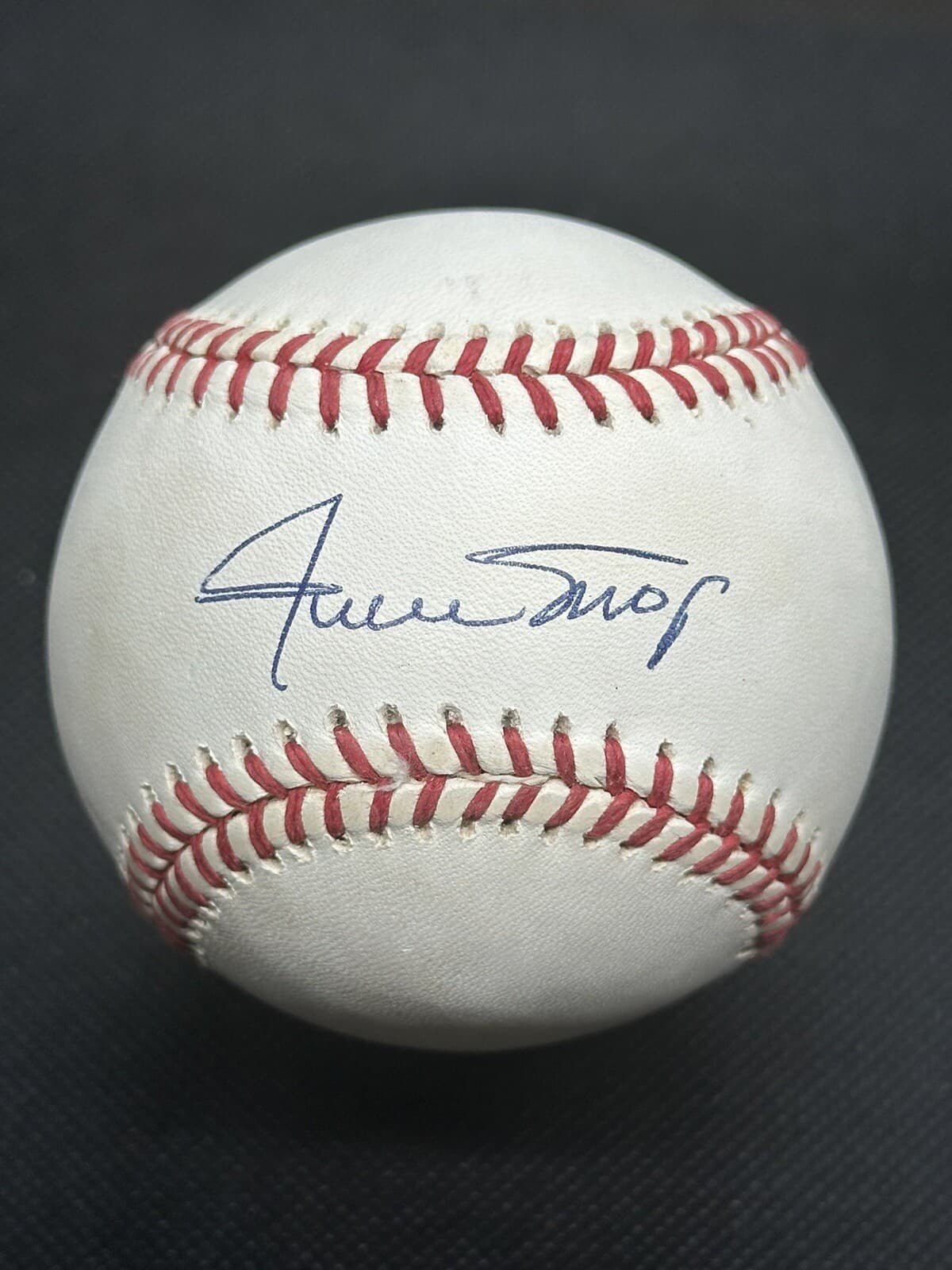 PEARL Willie Mays Signed Baseball San Francisco Giants New York Mets JSA COA