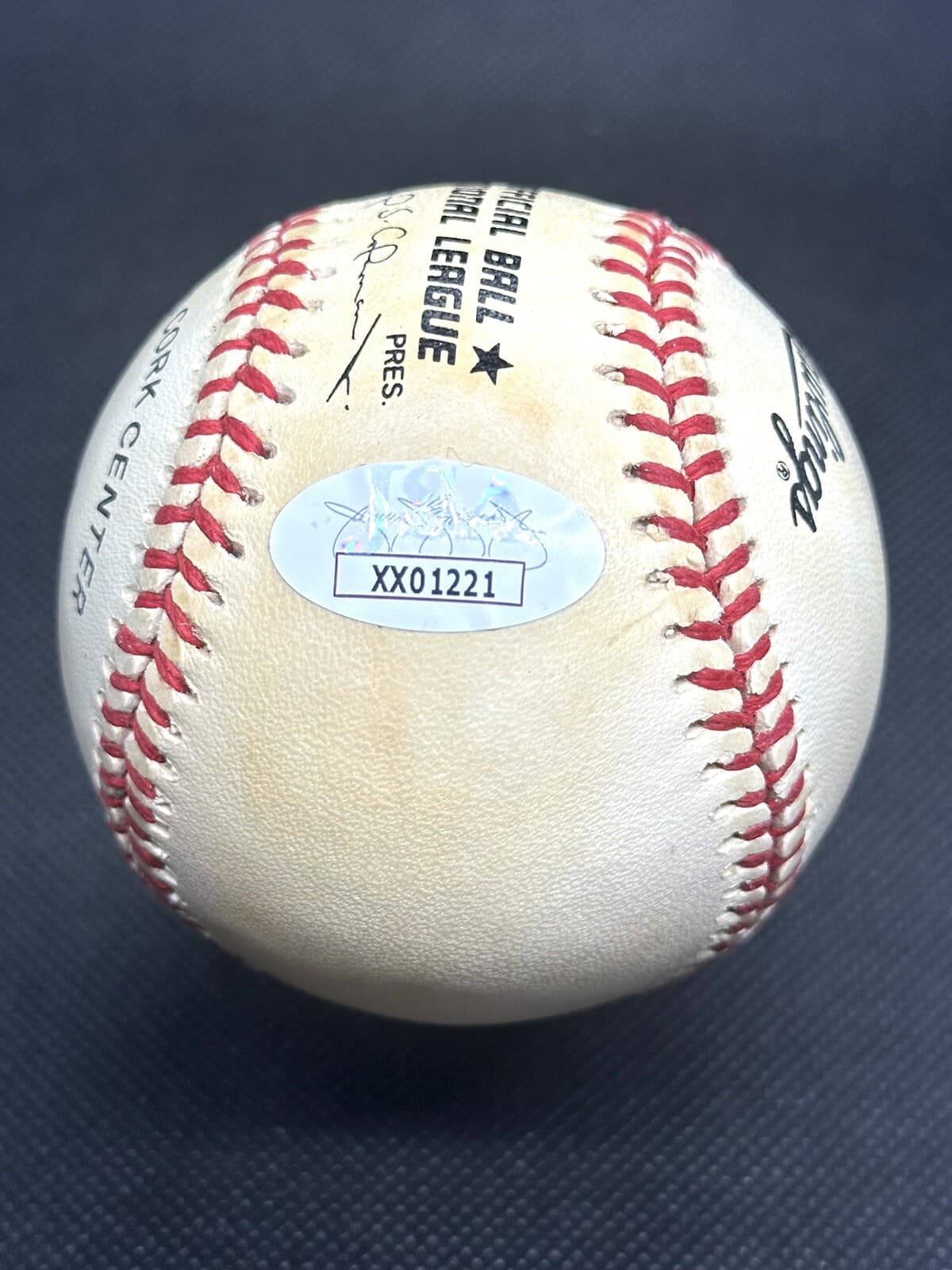 Willie Mays 660 HR Signed Baseball San Francisco Giants New York Mets JSA LOA - image 2