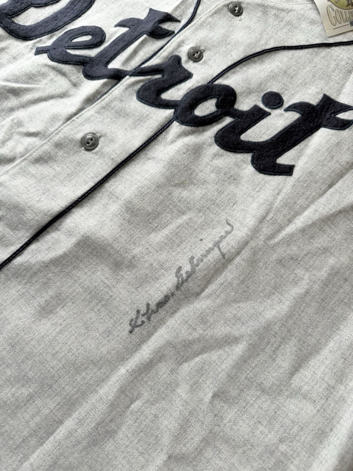 Charlie Gehringer Signed Mitchell Ness Detroit Tigers Jersey Baseball JSA COA - image 2