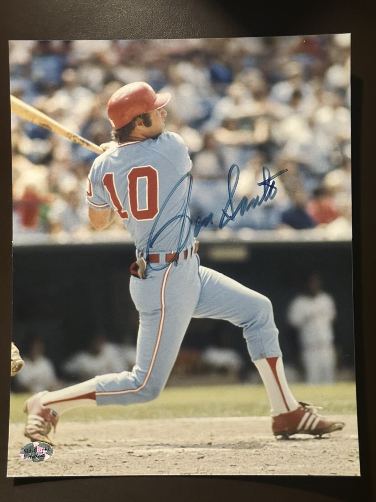 Ron Santo Signed 8x10 Photo JSA LOA Chicago White Sox Cubs