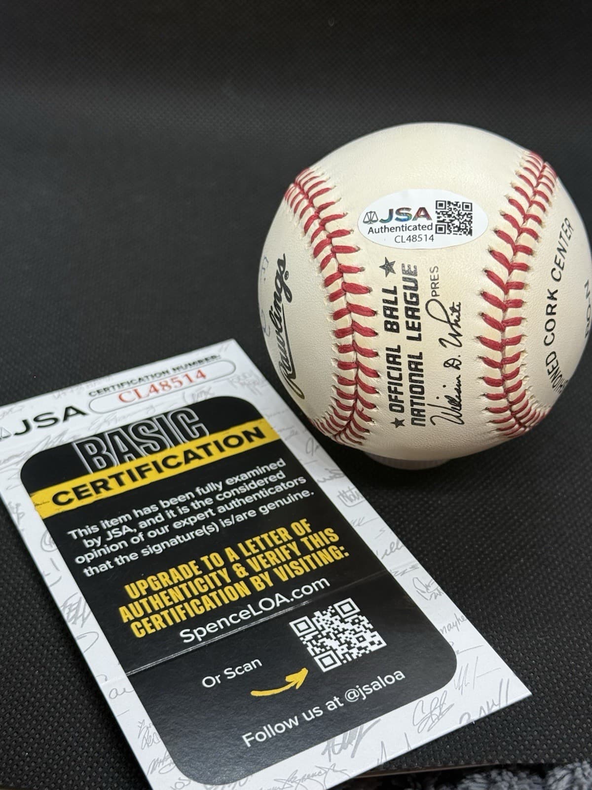 Walter Buck Leonard HOF 72 Full Name Signed Baseball Negro Leagues JSA COA - image 6