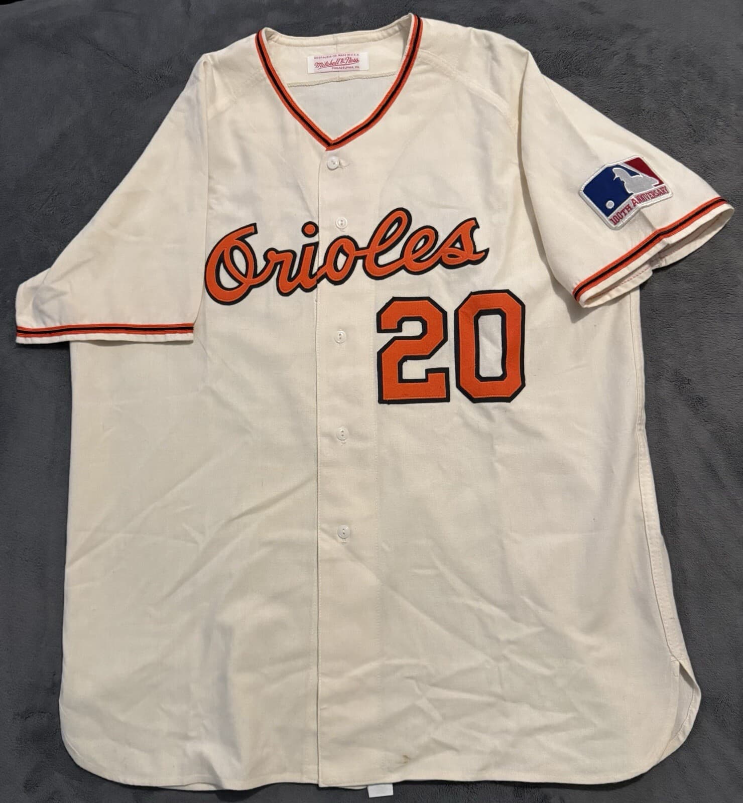 Frank Robinson Baltimore Orioles Authentic Mitchell & Ness Jersey 1969 Vintage!
