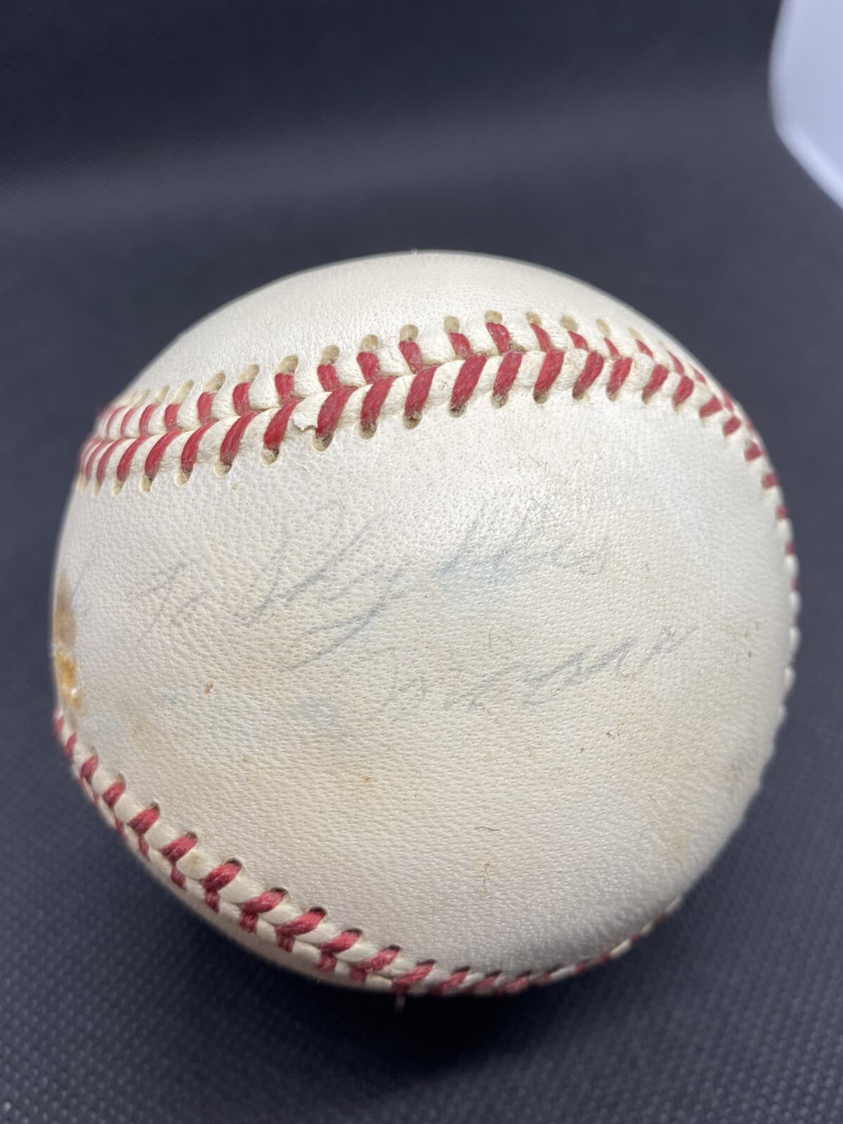 Stanley Stan Coveleski Single Signed Baseball JSA LOA ONL Giles Rare! Indians - image 2