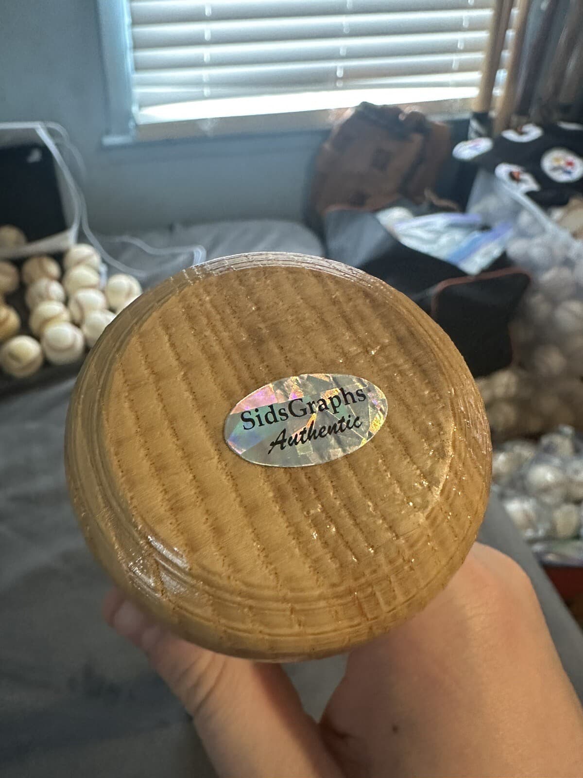 Ron Santo Signed 7x Stat Bat Signed Bat Full Sized JSA LOA Sids Graphs COA Cubs - image 5