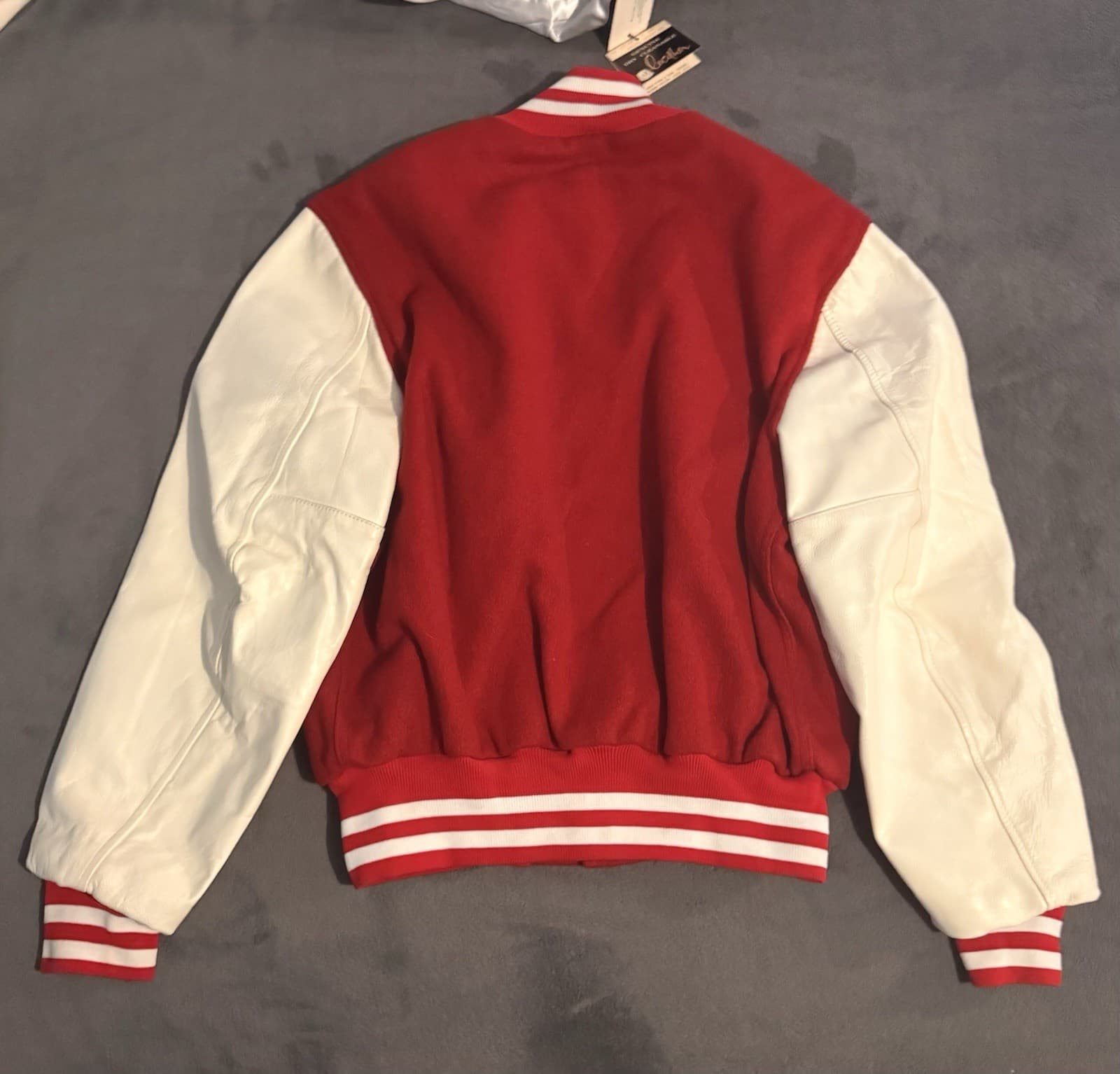 1950 Philadelphia Phillies Mitchell & Ness Wool Leather Bomber Jacket NEW W TAG - image 4