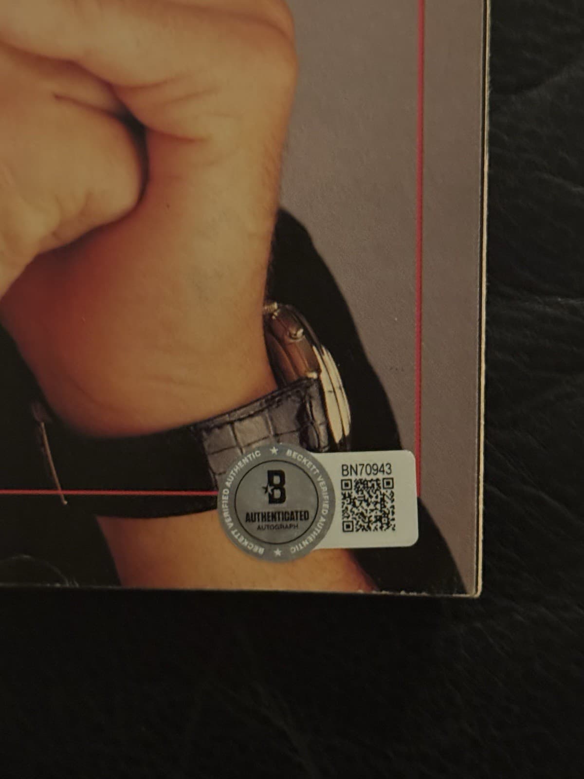 Tom Hanks Signed Newsweek Magazine Beckett COA Actor Oscar Winner Forrest Gump - image 2