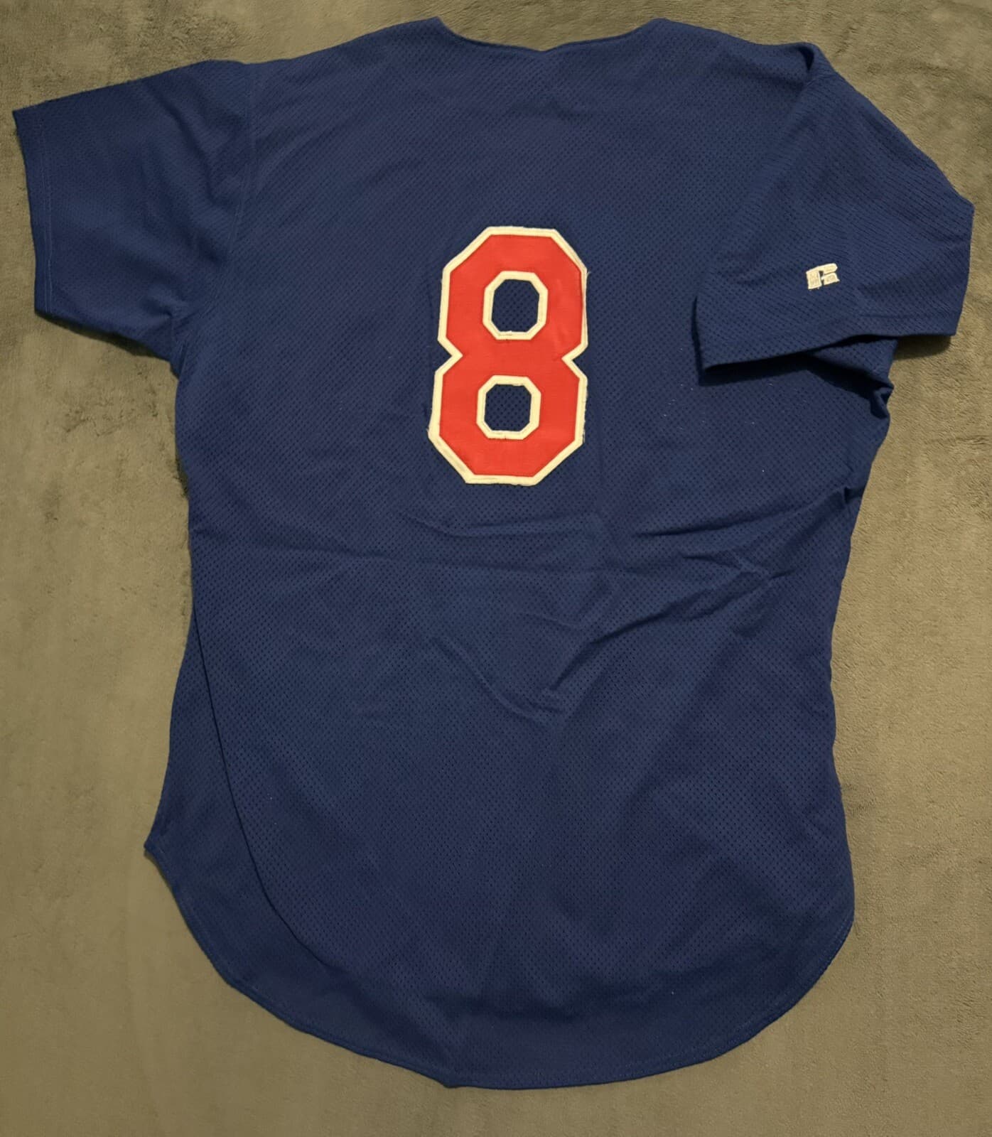 1995 Rudy Jaramillo Game Used Texas Rangers Jersey BP  - image 2