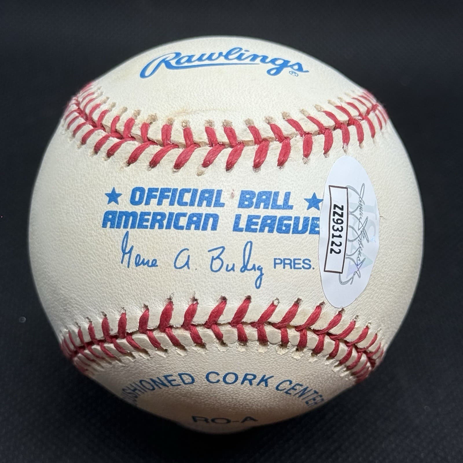 Yogi Berra 5x Stat Signed Baseball New York Yankees HOF JSA LOA - image 3