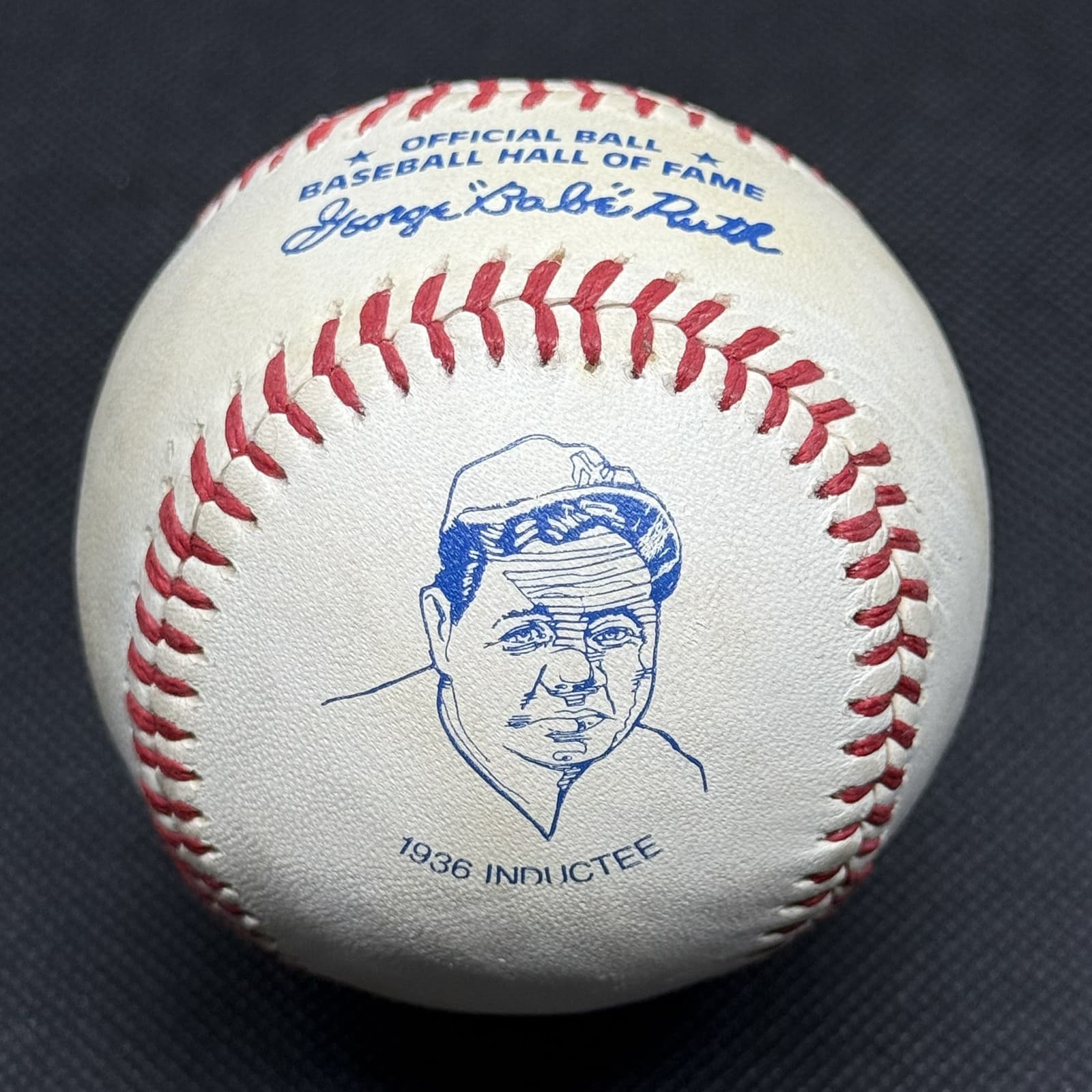Babe Ruth Hall of Fame Rawlings Official Logo Baseball Commemorative Yankees - image 4