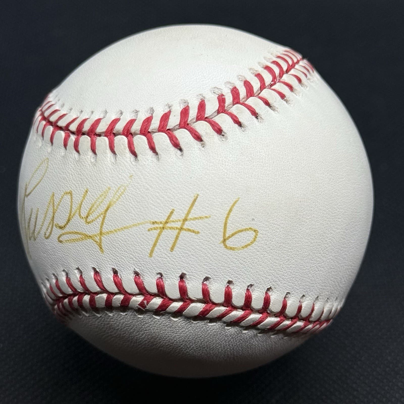 Bill Russell #6 Signed Baseball JSA LOA Boston Celtics HOF NBA - image 3