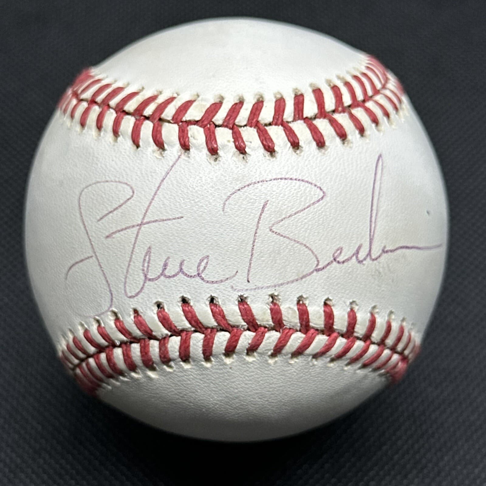 Steve Bedrosian Signed Baseball JSA LOA Braves Phillies