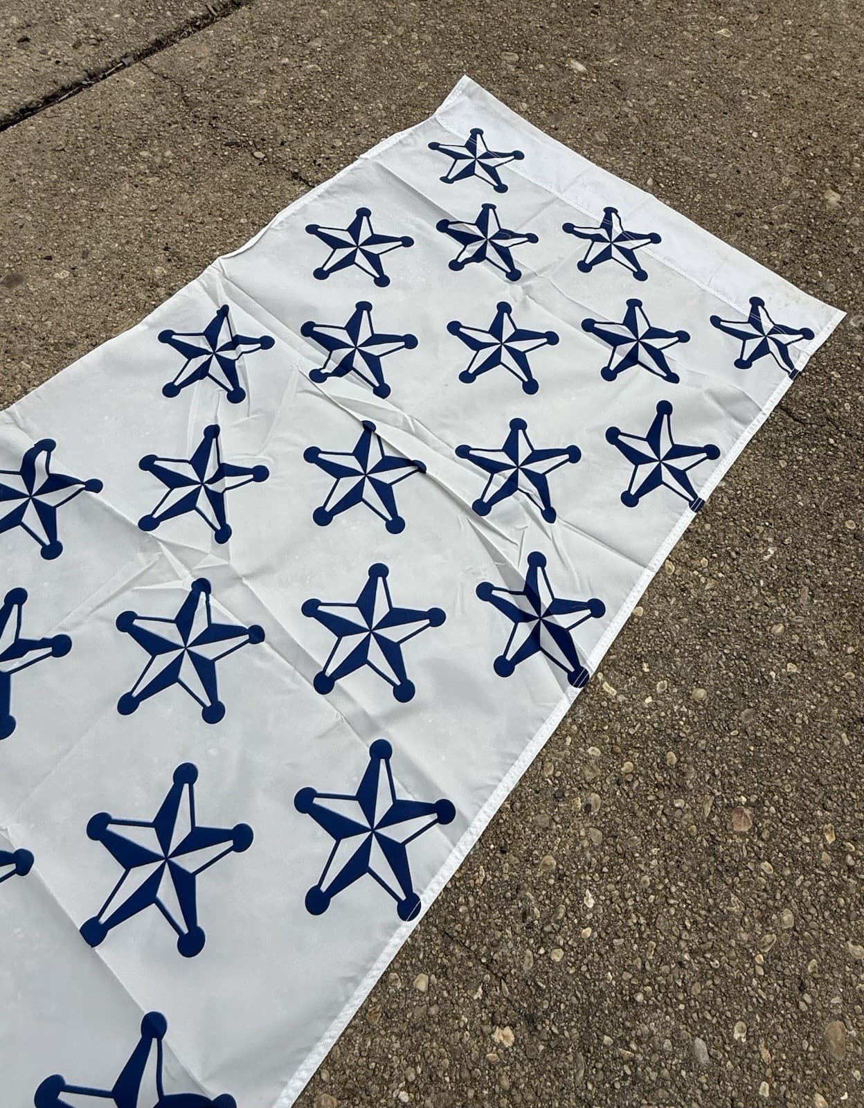 1995 All Star Game "Stars" Game Used Banner Globe Life Park Texas Rangers - image 3