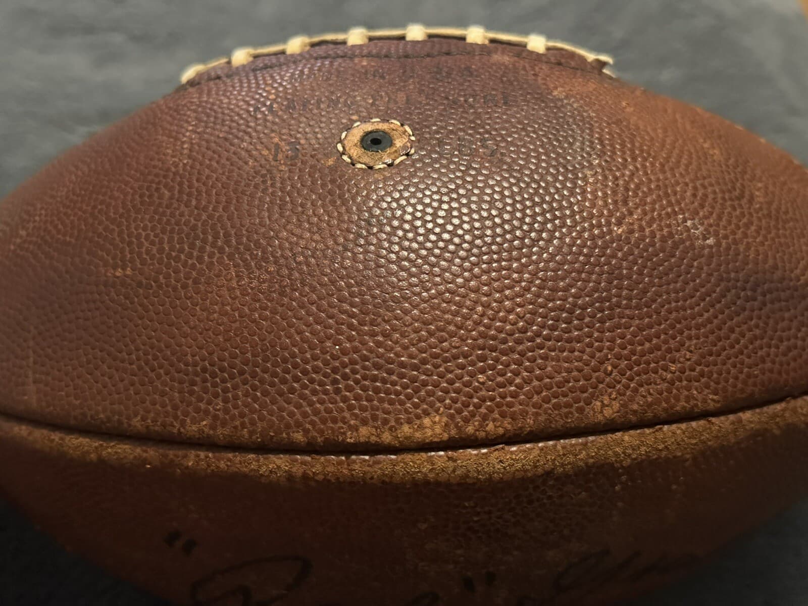 Red Grange Signed Authentic Rawlings Collegiate Football JSA LOA Chicago Bears - image 2