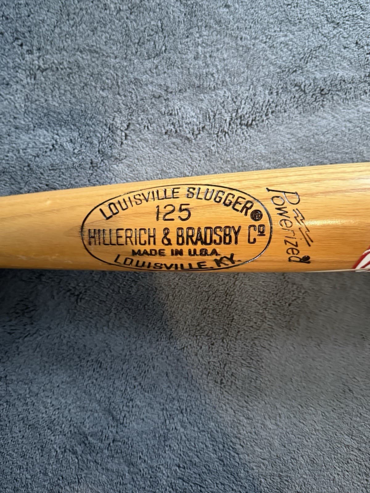 Mickey Mantle No. 7 Signed Bat Full Sized New York Yankees HOF H&B Game Model  - image 4