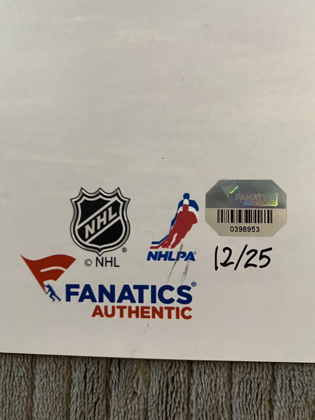 Brian Leetch Signed Autographed 16x20 6 Stat Photo HOF 09 Fanatics COA /25 - image 3