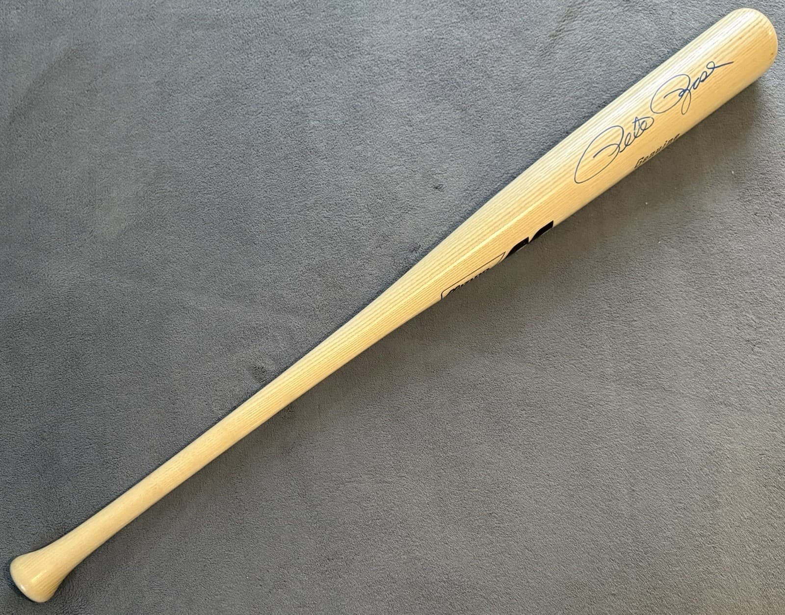 Pete Rose Signed Mizuno Model Bat Full Sized Cincinnati Reds HUGE! HOF?