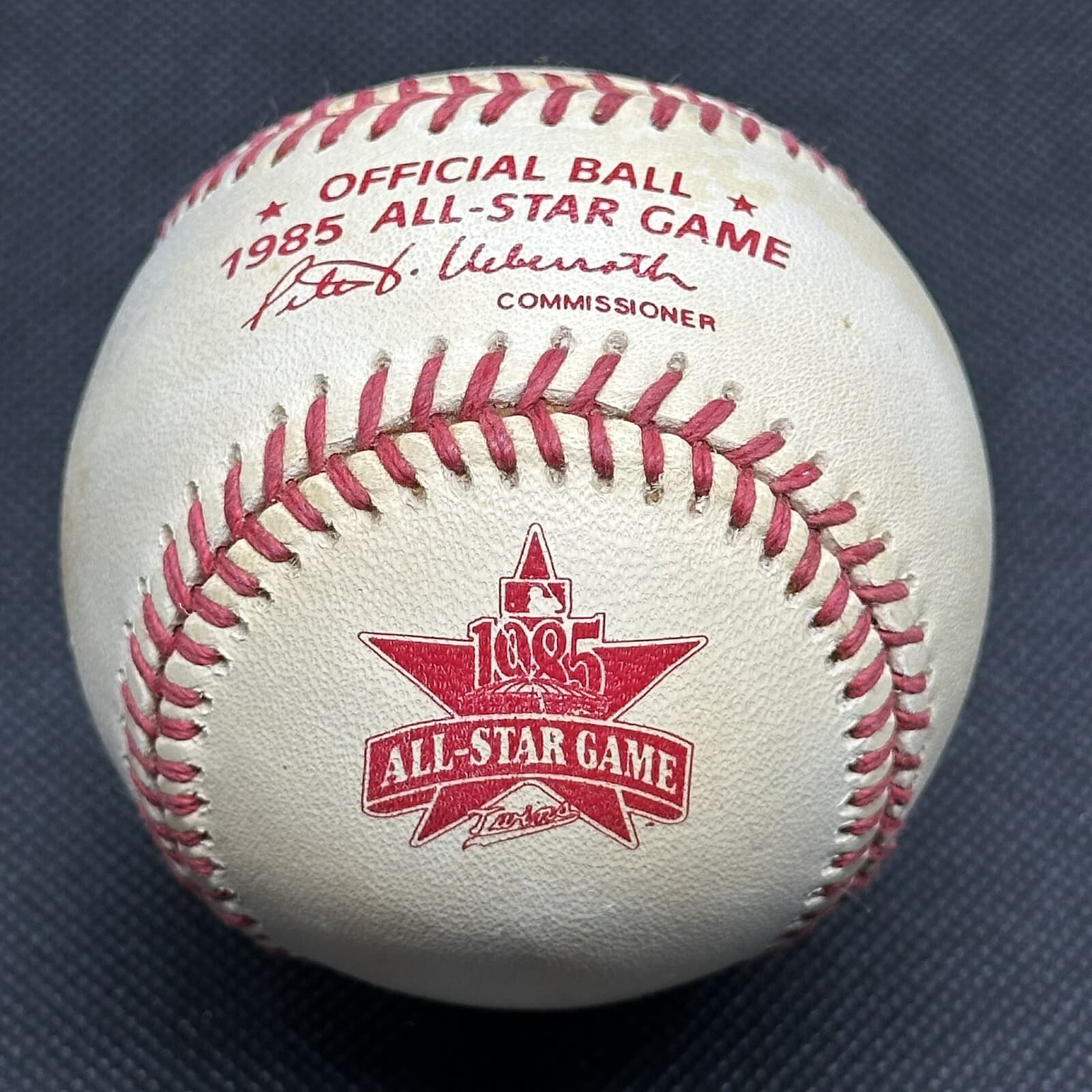 1985 All Star Game Rawlings Official Logo Baseball Commemorative ORIGINAL Twins
