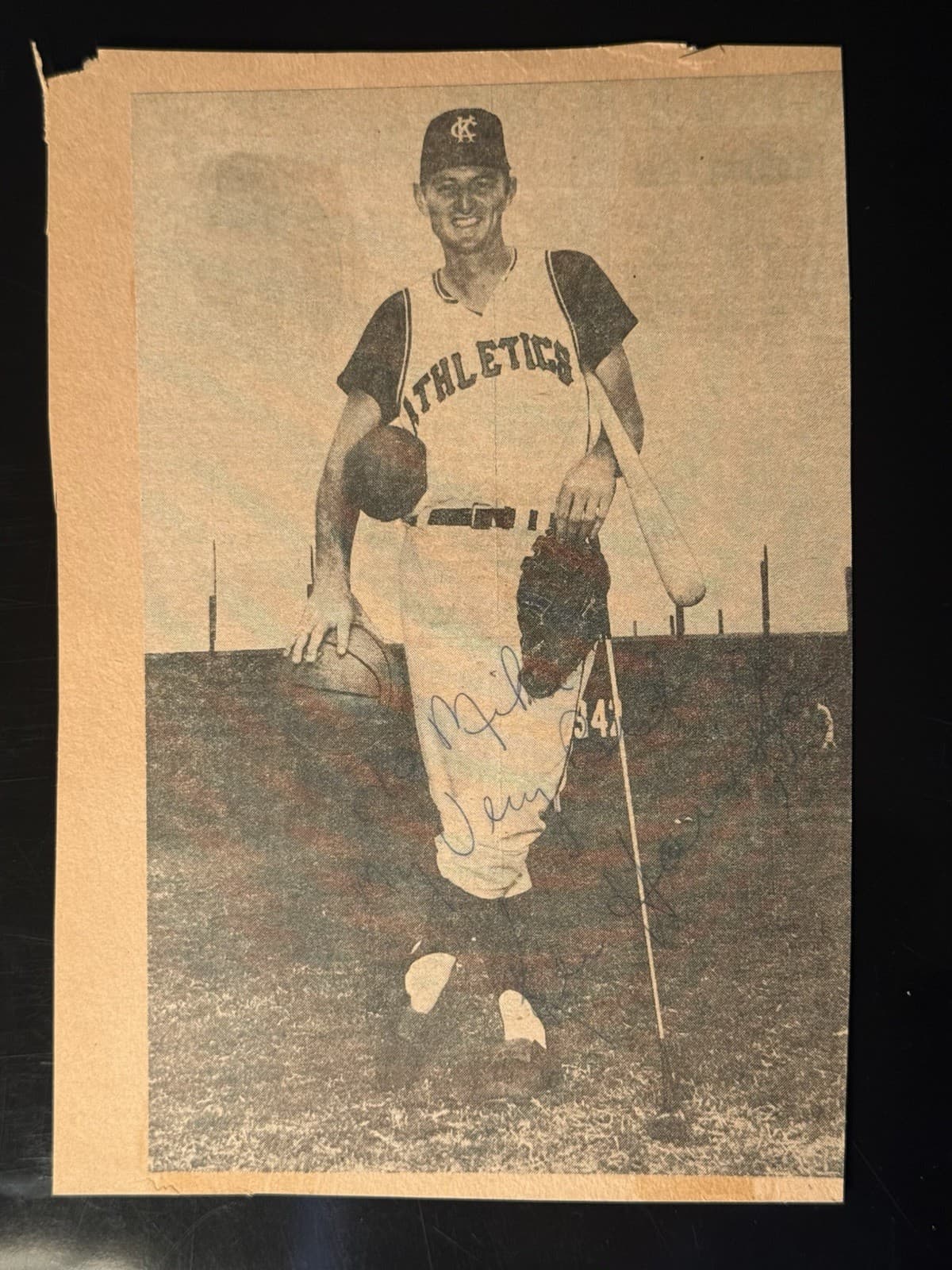 Dan Topping Signed Apx 8x10 Sized Newspaper Photo New York Yankees Owner JSA LOA - image 3