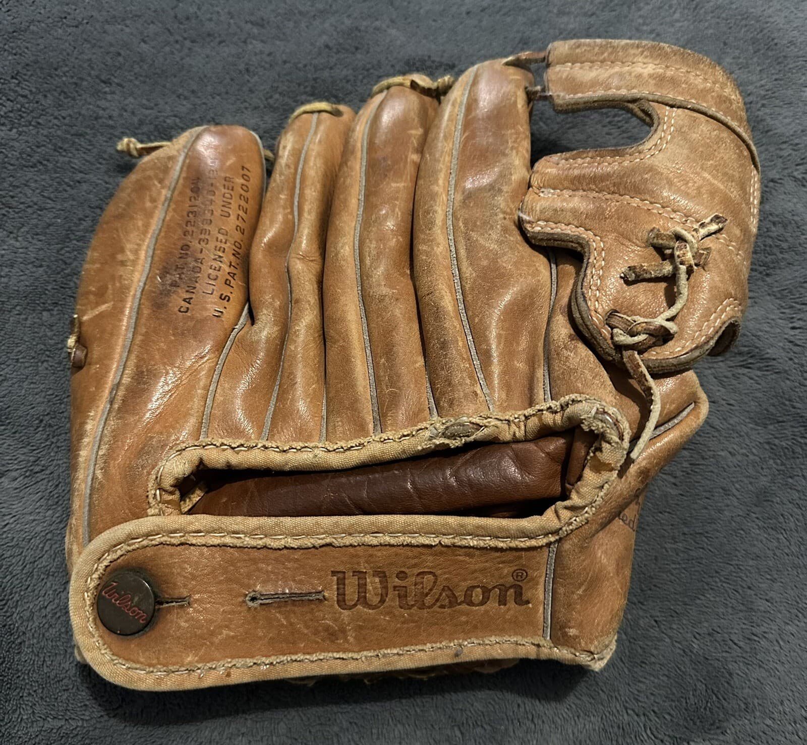 Ron Santo Signed Game Model Glove Wilson 1960s Chicago Cubs JSA LOA HOF 5x GG - image 4