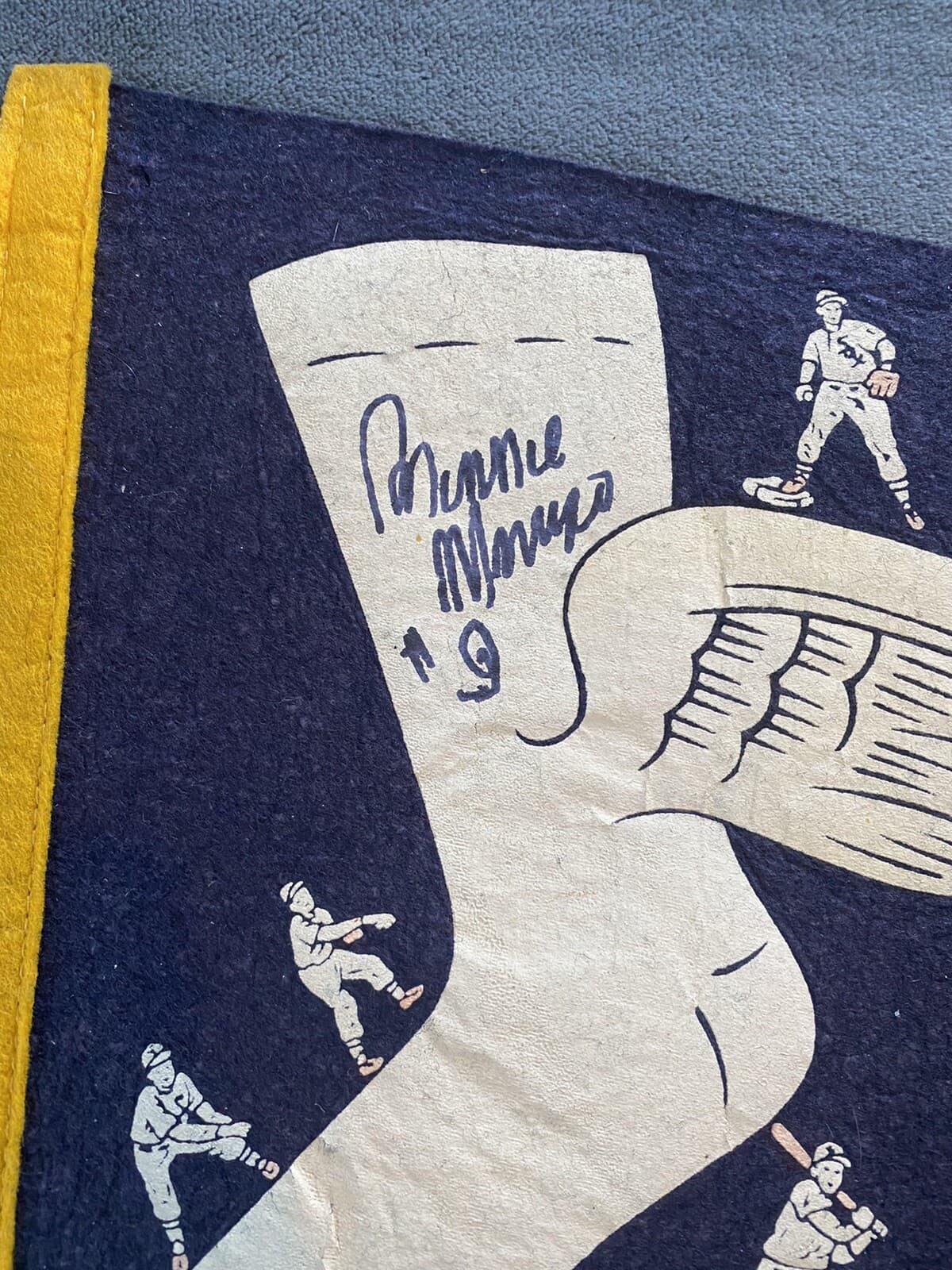 Minnie Minoso Signed Vintage Pennant Chicago White Sox HOF Hall of Fame 2022 #9 - image 2