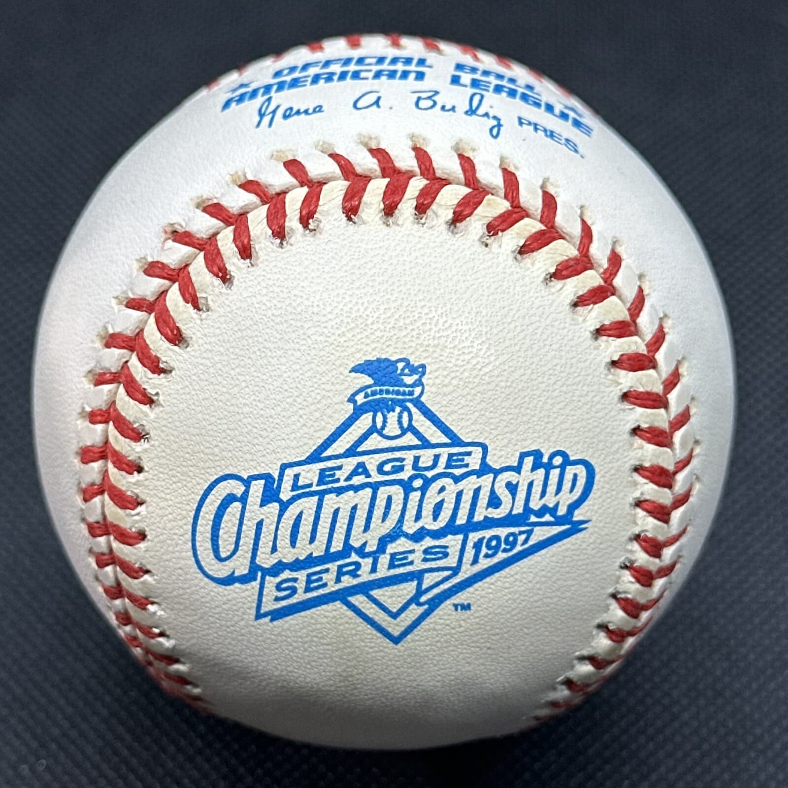1997 ALCS Rawlings Official Logo Baseball American League Championship Series