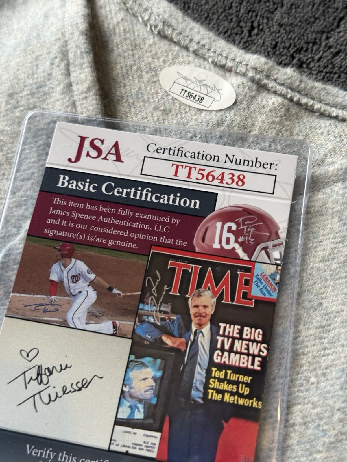 Rick Ferrell Signed Vintage Boston Red Sox Jersey Baseball JSA COA HOF - image 3