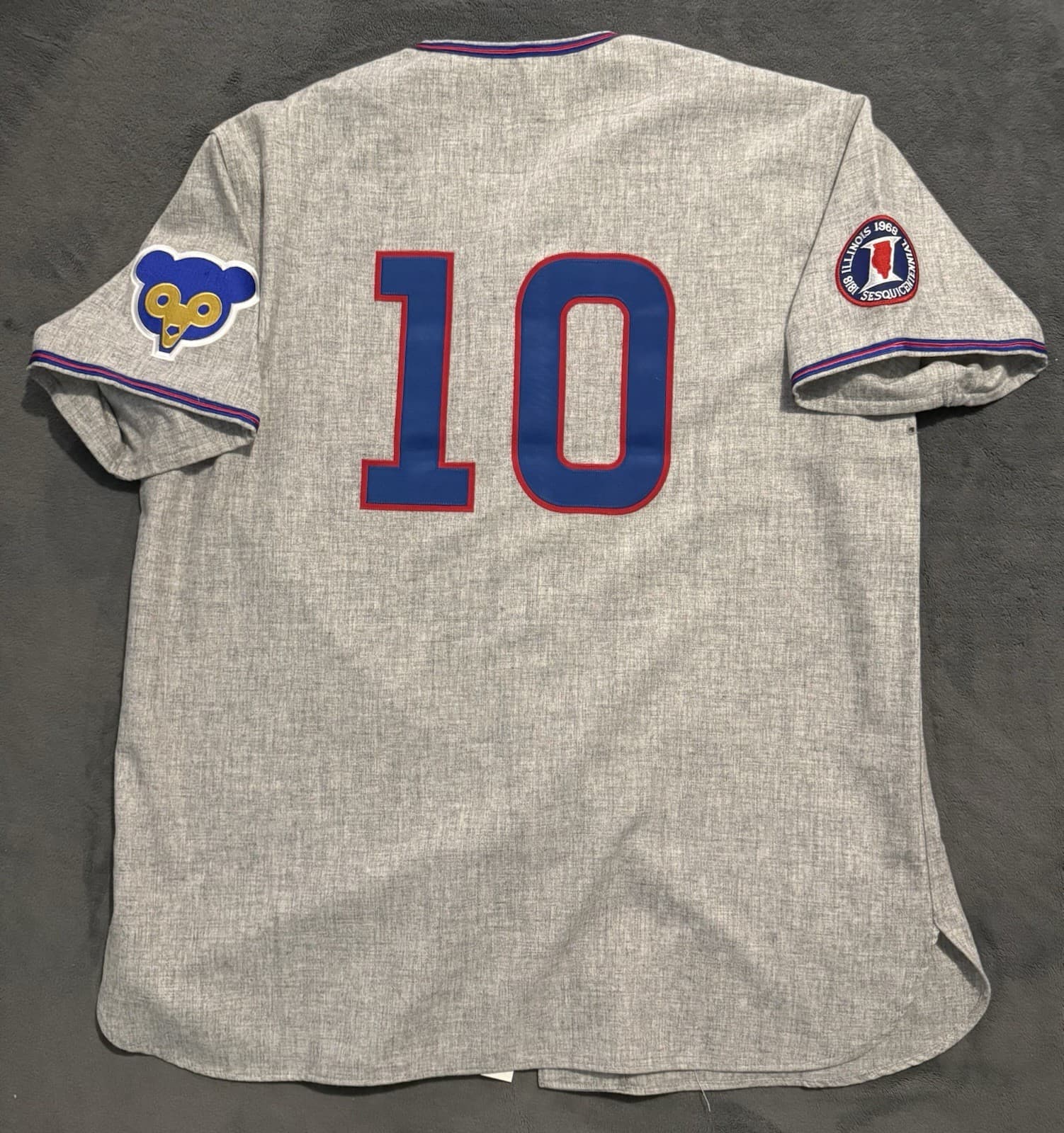 Ron Santo Chicago Cubs Authentic Mitchell & Ness Jersey Size 56 1968 - image 6