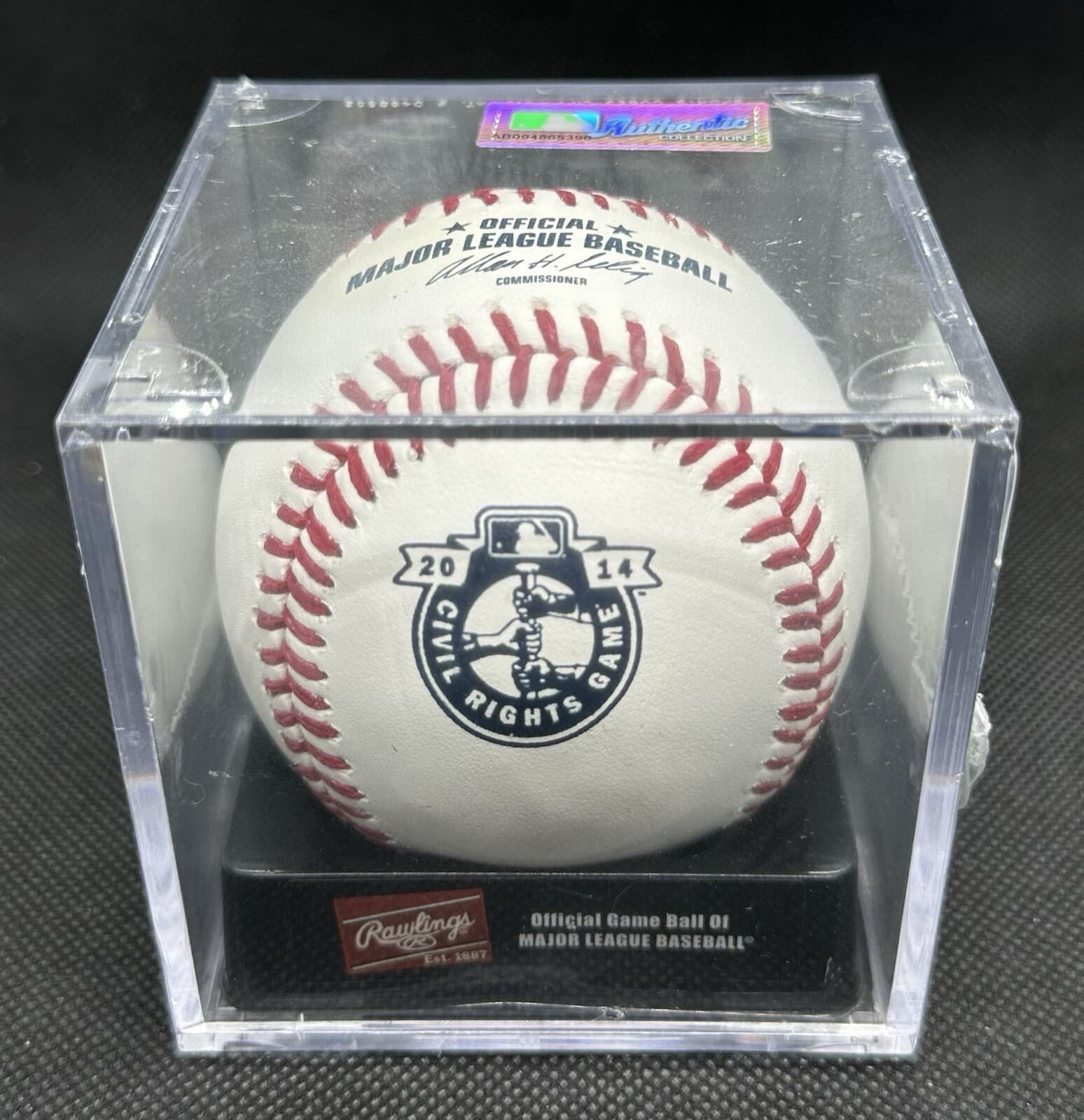 2014 Civil Rights Game Rawlings Official Logo Baseball Commemorative RARE SEALED