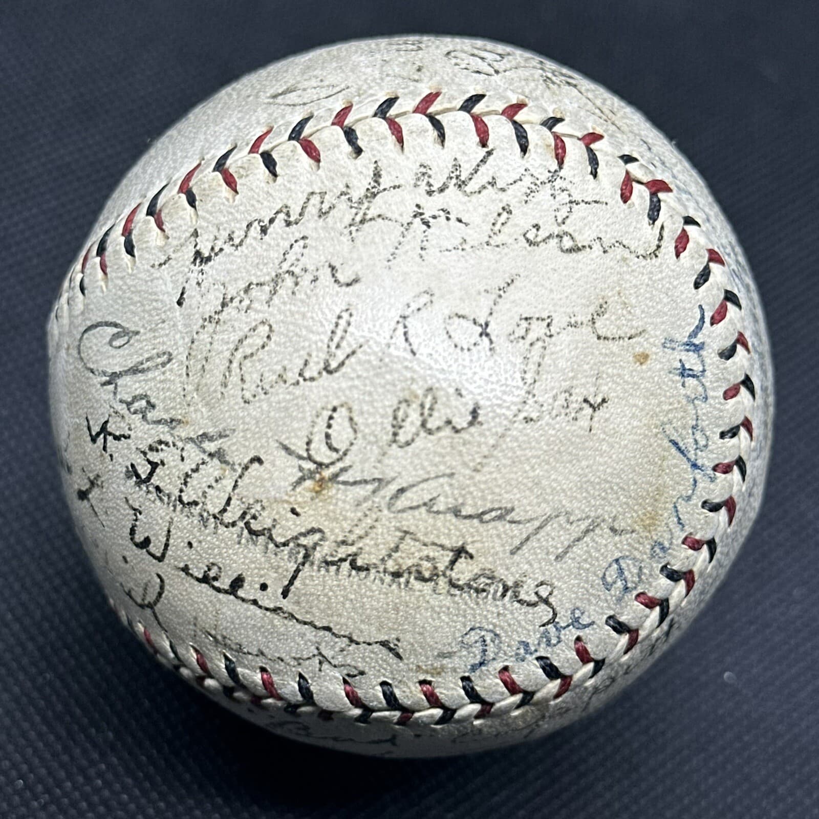 1930 Babe Ruth Signed Baseball JSA LOA Buffalo Bisons New York Yankees ONL HOF - image 5