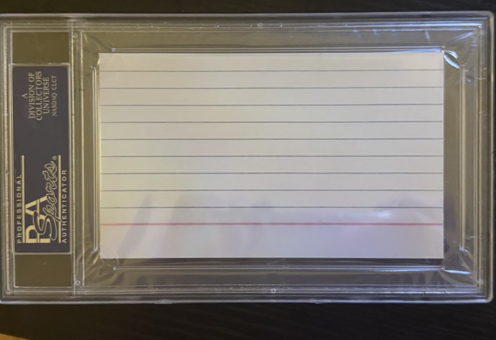 Harry Hank Gowdy Signed Index Card Cut PSA/DNA COA Slabbed Boston Braves Giants - image 2