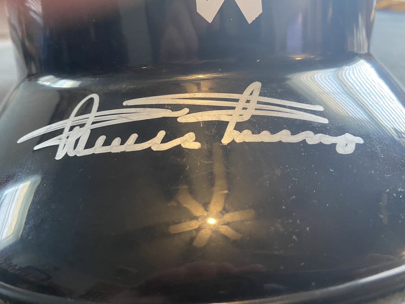 Minnie Minoso Signed Helmet Chicago White Sox HOF Hall of Fame 2022 Schwartz COA - image 2