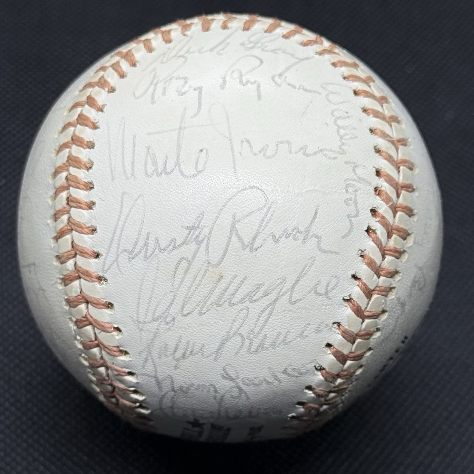 Joe Medwick George Kelly Freddie Lindstrom 29x Signed Baseball Old Timers Mize - image 3