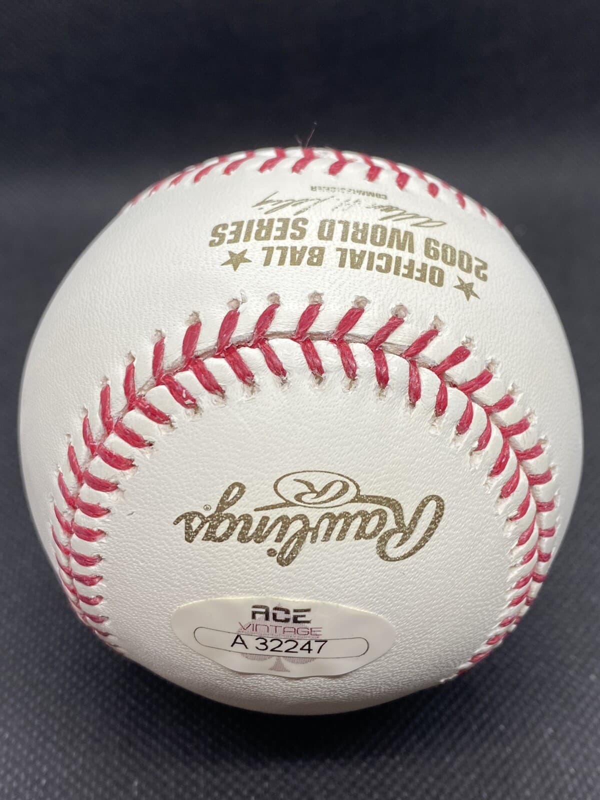 Hal Steinbrenner Signed 2009 World Series Logo Baseball New York Yankees RARE! - image 2