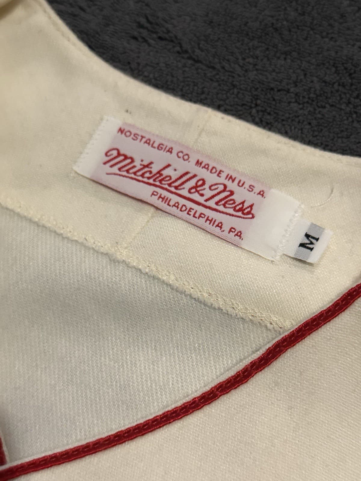 Ted Williams Boston Red Sox Authentic Mitchell & Ness Jersey Size M 1939 - image 4