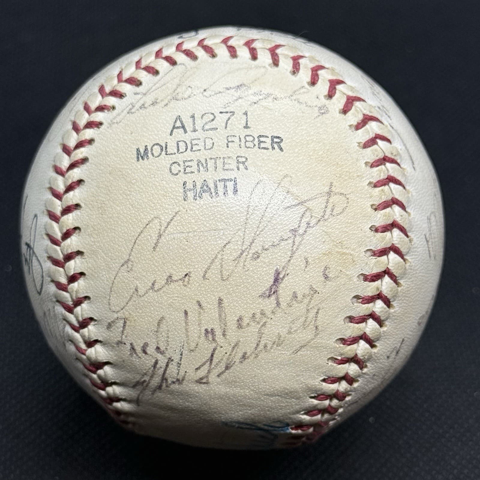 Roger Maris HOFers/Stars Signed Baseball JSA LOA 9x HOFers Banks HOF Yankees - image 4