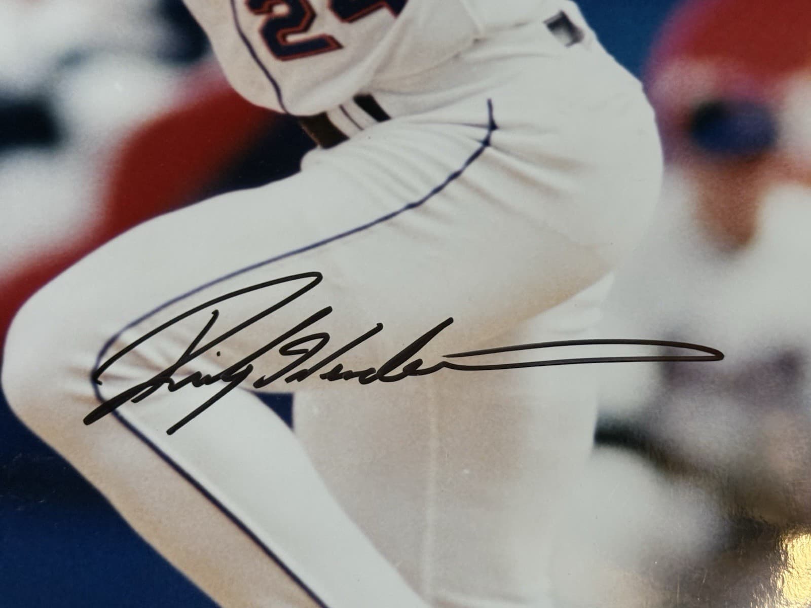 Rickey Henderson Signed 16x20 Photo New York Mets Oakland A's HOF Steiner COA - image 3