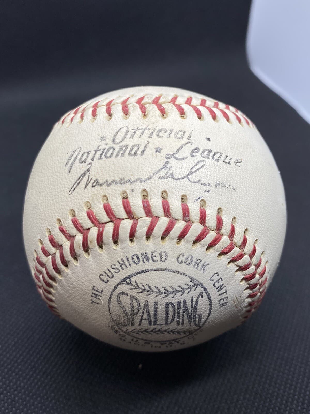 Stanley Stan Coveleski Single Signed Baseball JSA LOA ONL Giles Rare! Indians - image 3