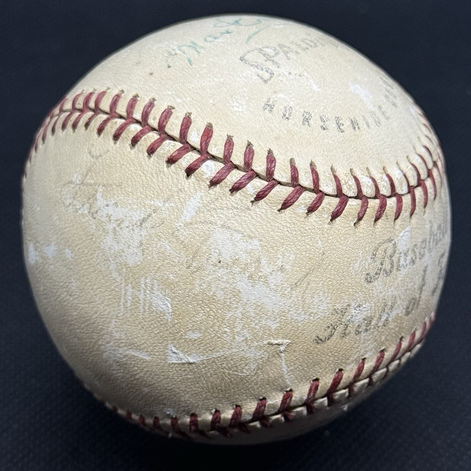 Max Carey Signed Baseball PSA/DNA LOA HOF Pittsburgh Pirates Brooklyn Dodgers - image 2