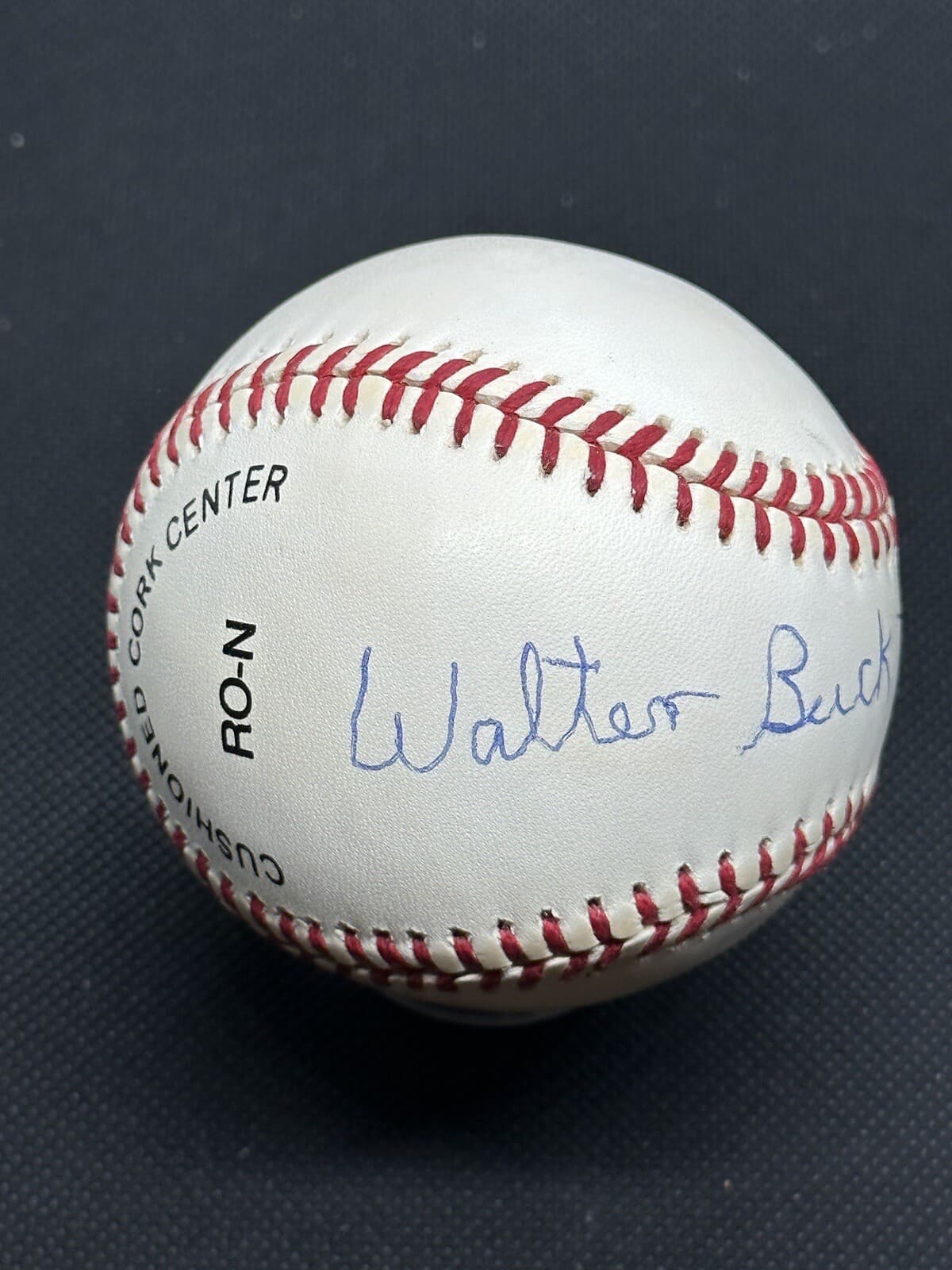 Walter Buck Leonard HOF 72 Full Name Signed Baseball Negro Leagues JSA COA - image 2