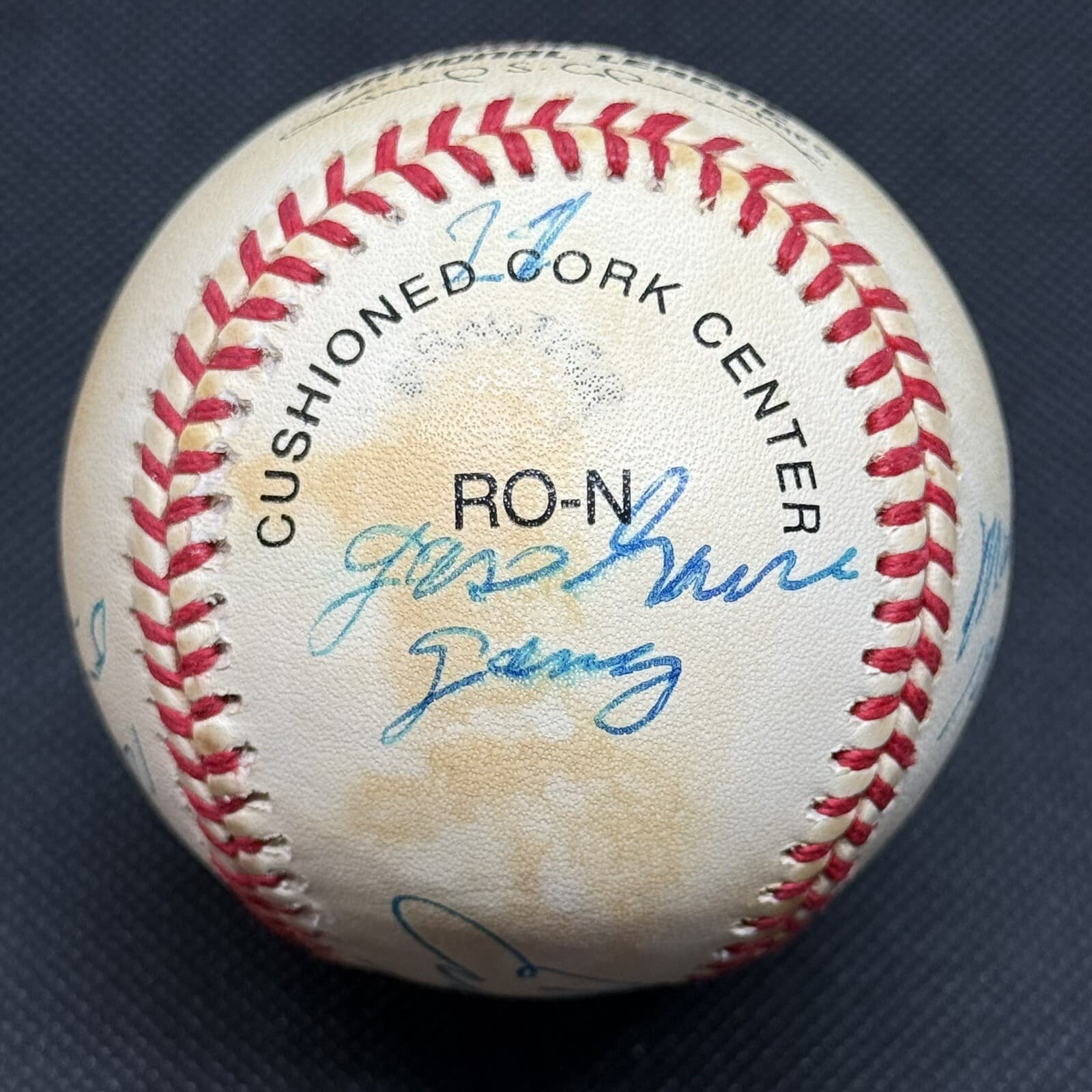 Enos Slaughter 5x Stat Signed Baseball HOF St Louis Cardinals Mad Dash JSA COA - image 3