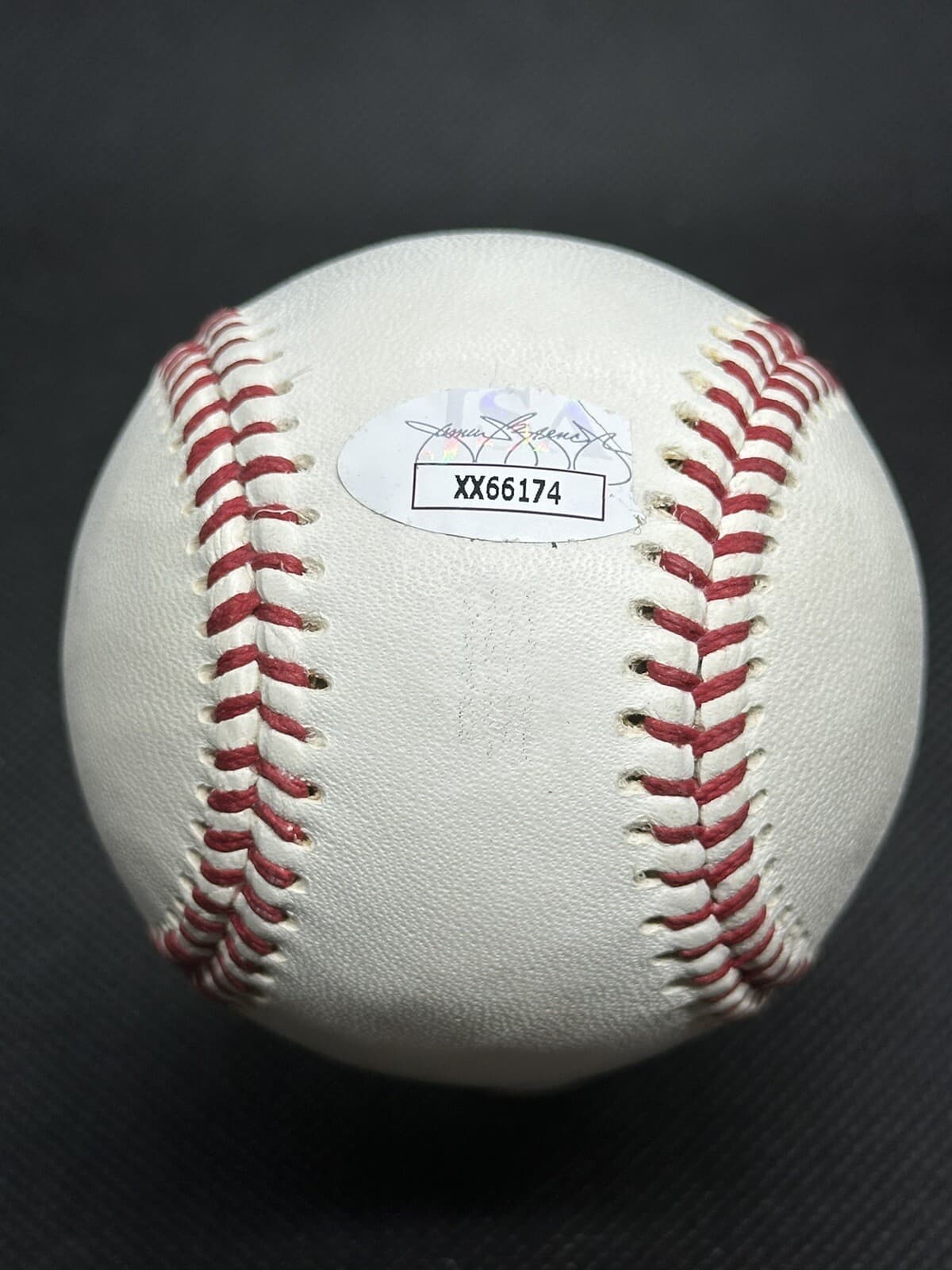 Willie Mays Signed Hall of Fame Logo Baseball SF Giants New York Mets JSA COA - image 2