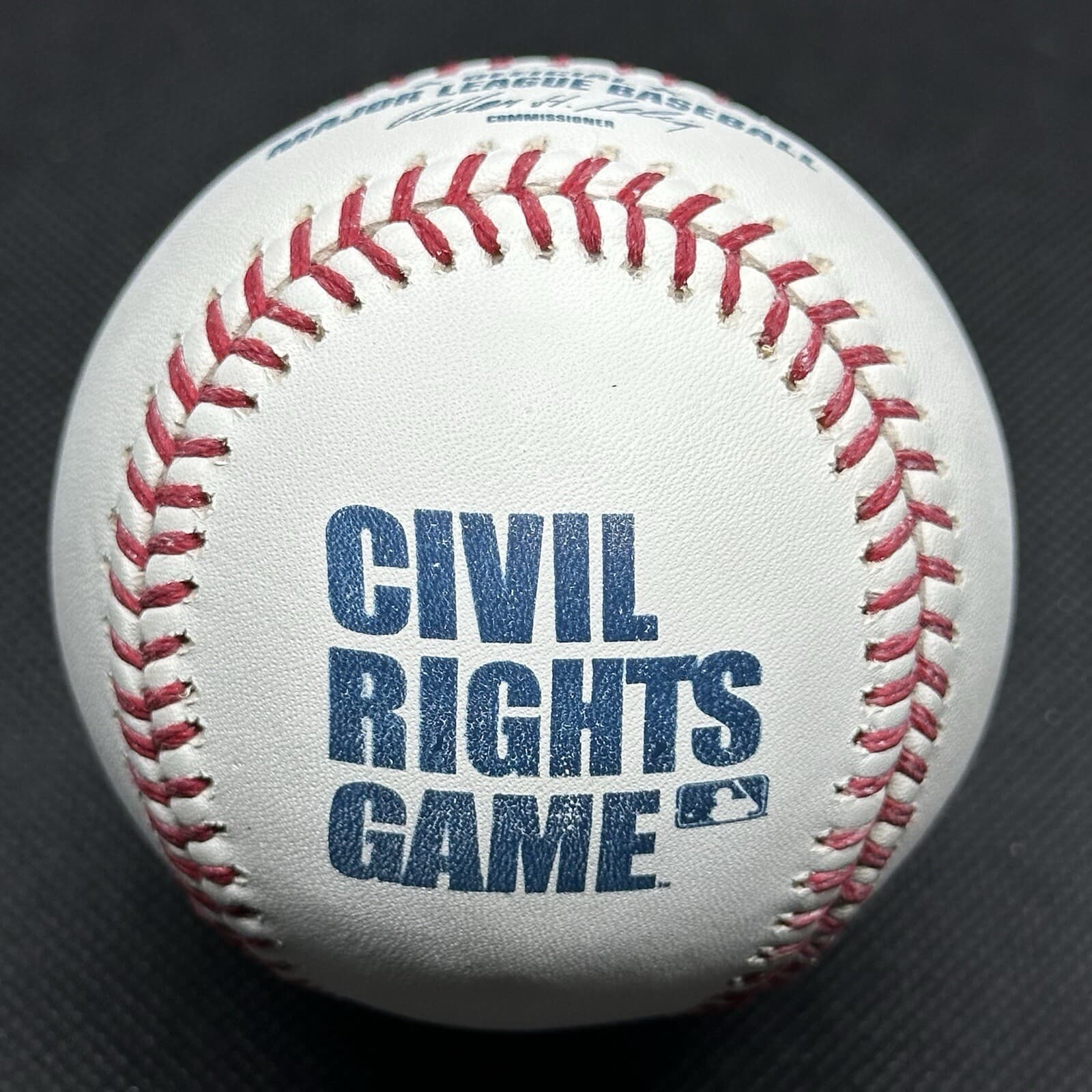 2007-2010 Civil Rights Game Rawlings Official Logo Baseball Commemorative