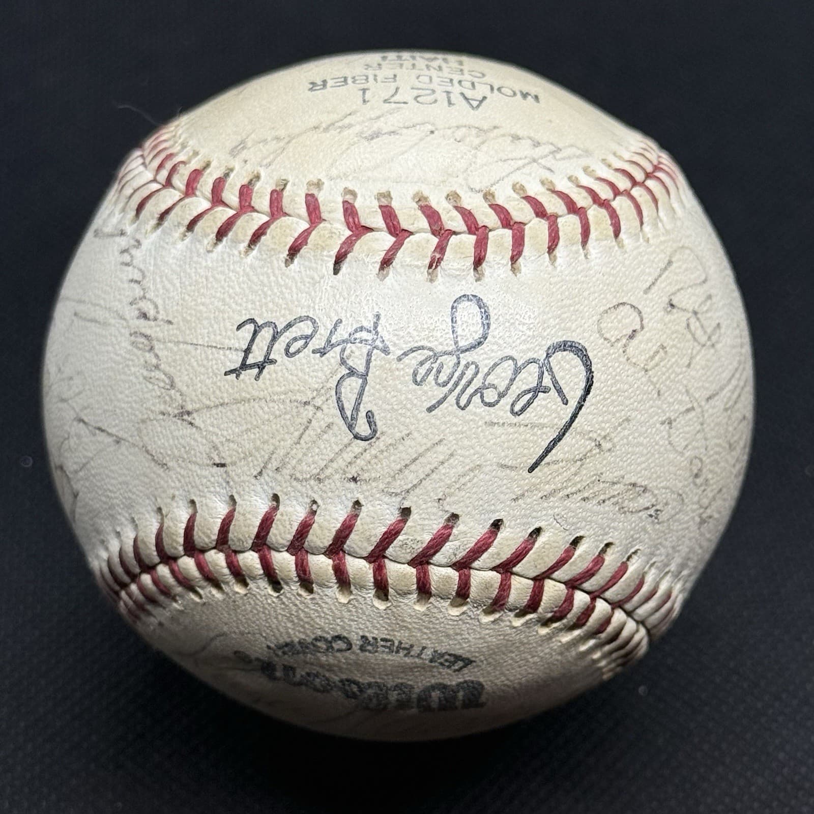 Roger Maris HOFers/Stars Signed Baseball JSA LOA 9x HOFers Banks HOF Yankees - image 6