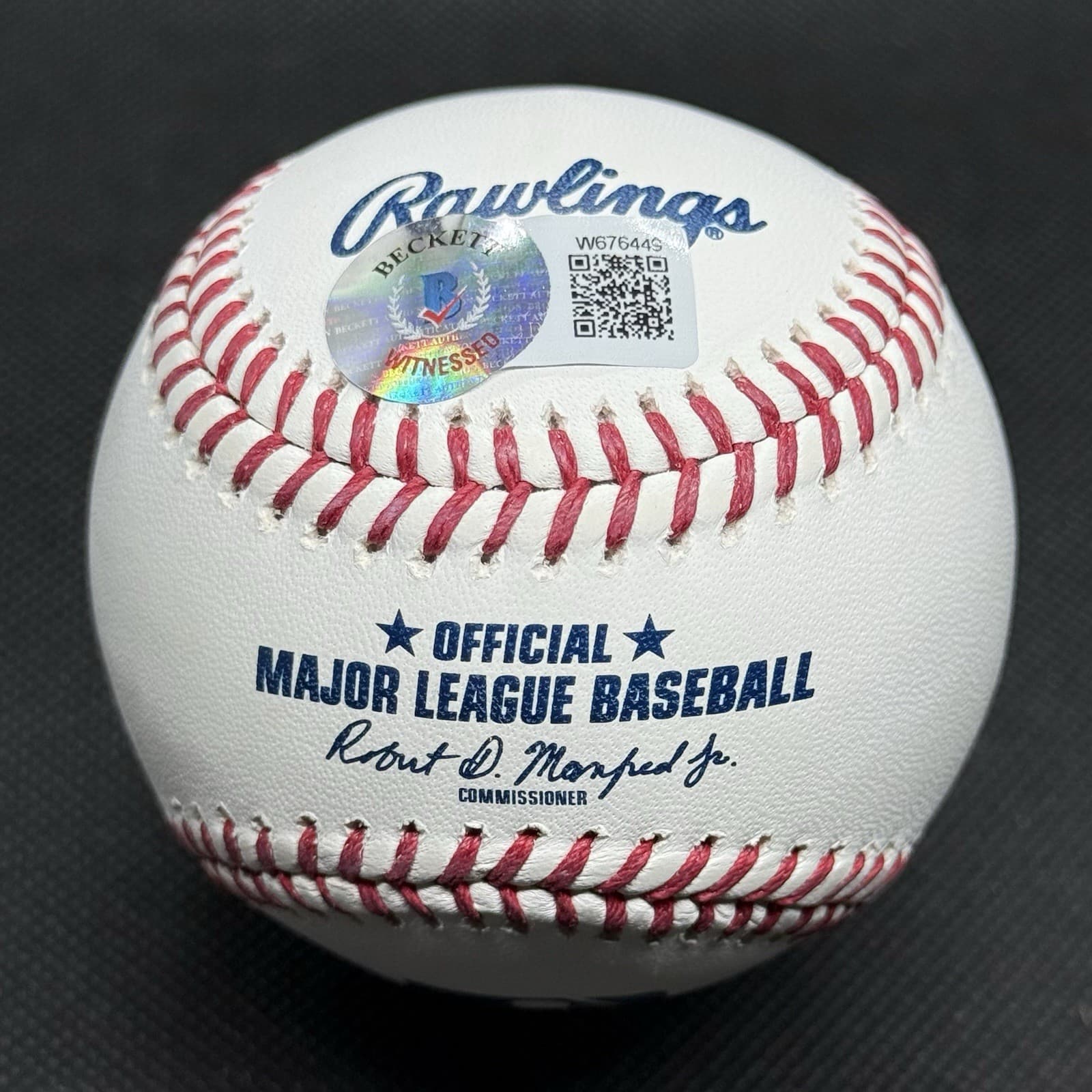 Francisco Alvarez MLB Debut Signed Baseball Beckett COA BAS New York Mets - image 2