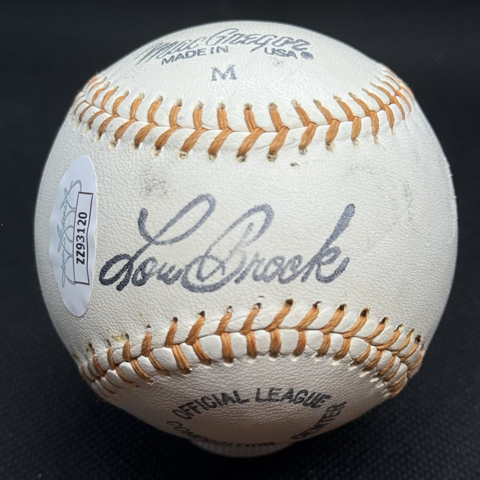Ken Boyer Single Signed Baseball St Louis Cardinals Mets White Sox JSA LOA - image 3