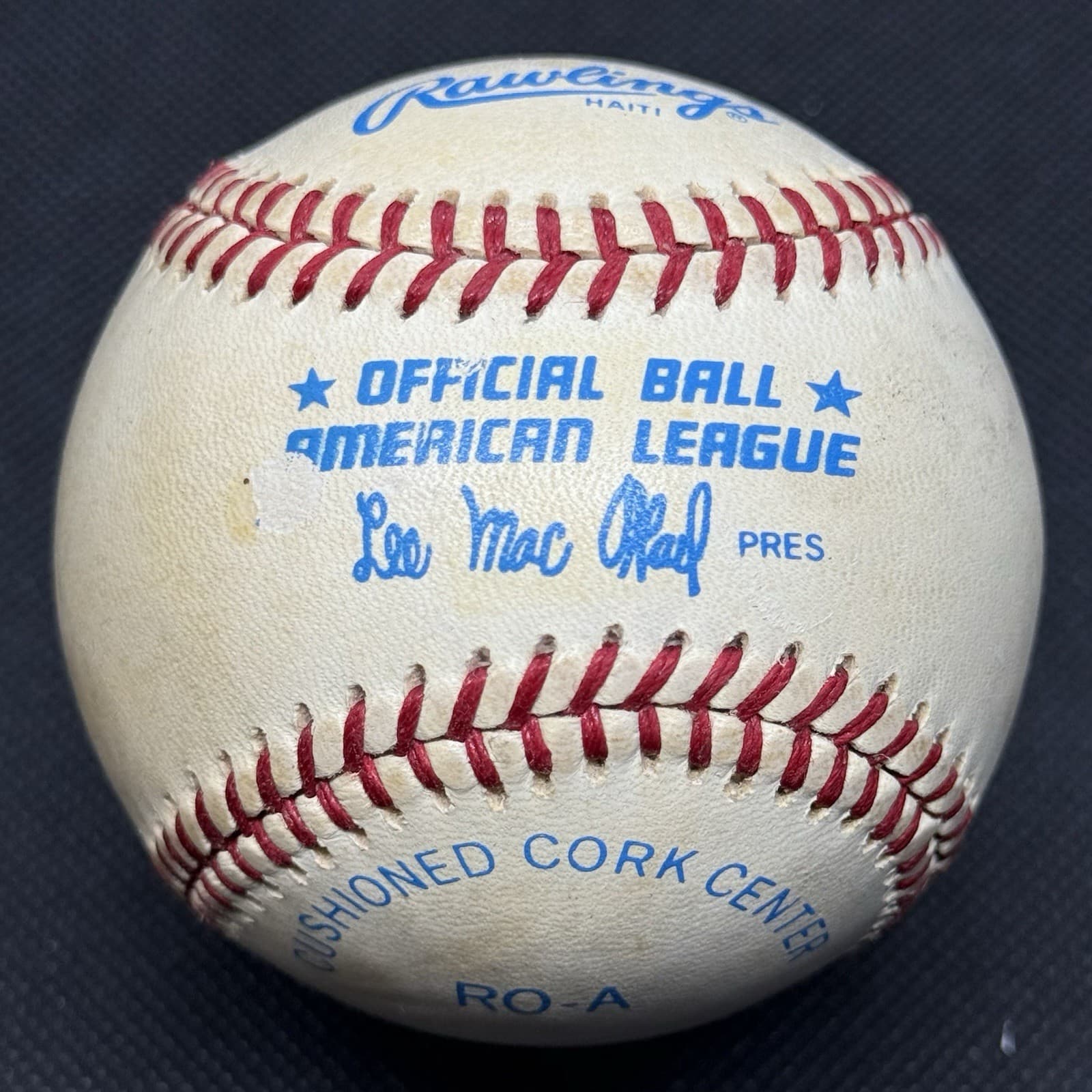 James Augustus Catfish Hunter Full Name Signed Baseball Halper HOF JSA COA - image 2